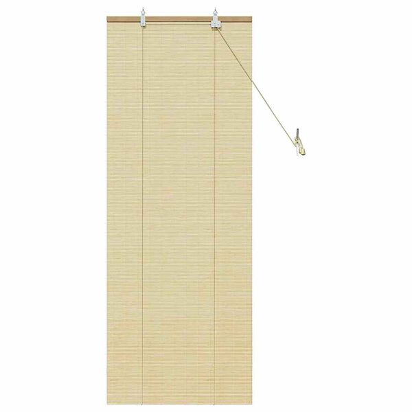 vidaXL Window Blinds & Shades Other Manual Natural Bamboo