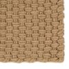 vidaXL Rug Natural jute tone Jute 47.2 x 70.9 in Durable Jute Rug