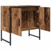 vidaXL Bathroom Sink Cabinet Old wood Engineered wood Medium