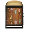vidaXL Bench Cabinet Multicolour Solid Reclaim wood