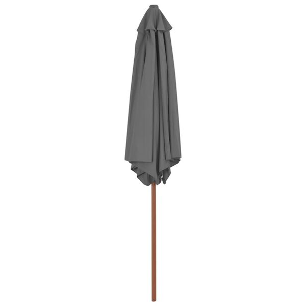 vidaXL Garden Parasol Anthracite