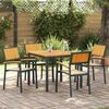 vidaXL Garden Chair 4 pcs Brown 56 x 57 x 87cm Solid Acacia wood