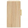 vidaXL Wall Cabinet Sonoma Oak Engineered Wood 23.6in x 12.2in x 23.6in
