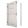 vidaXL Garden Gate 39.4" x 57.1" Stainless Steel
