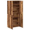 vidaXL Shoe Cabinet Old Wood Engineered Wood Standard Shoe Cabinet
