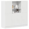 vidaXL Kitchen Cabinet Set White Engineered wood Medium