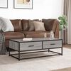vidaXL Coffee Table Grey Sonoma Engineered Wood