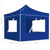 vidaXL Party Tent Blue Aluminum alloy, Oxford fabric with PVC coating