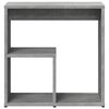 vidaXL Side Table Concrete Grey Engineered Wood Small Side Table