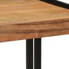 vidaXL Coffee Table Brown 15.75 x 15.75 x 14.96 in Solid Acacia Wood