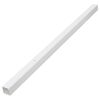 vidaXL Cable Trunking 1.6"x1" 32.8' PVC