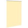 vidaXL Roller Blind Yellow 100% Polyester 63x90 in Height-Adjustable