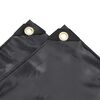 vidaXL Tarpaulin Black 3.3x8.2' 7.11 oz/ft&sup2;