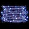 vidaXL Rope Light Cold White PVC 65.6 feet Rope Light Cylindrical