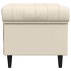 vidaXL Chesterfield Sofa Chair Linen