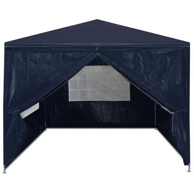 vidaXL Party Tent 9'10"x9'10" Blue