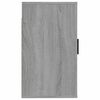 vidaXL Wall Mounted TV Cabinet Set of 2 Grey Sonoma Engineered wood