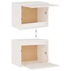 vidaXL TV Cabinet Set of 6 White Solid pine wood Various sizes available