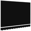 vidaXL Awning Replacement Fabric Black 118.11" x 98.43" Canvas