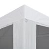 vidaXL Party Tent with 8 Mesh Sidewalls 29.5' x 9.8'