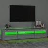vidaXL TV Cabinet Grey Sonoma Engineered wood Large TV Cabinet