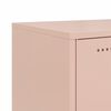 vidaXL Sideboard Pink Cold-rolled steel Sideboard Rectangular Modern