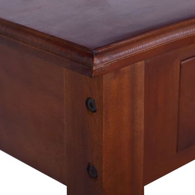 vidaXL Console Table Classical Brown 47.2"x11.8"x29.5" Solid Mahogany Wood