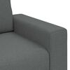 vidaXL Sofa Chair Dark Grey Polyester Single Armchair Other Modern
