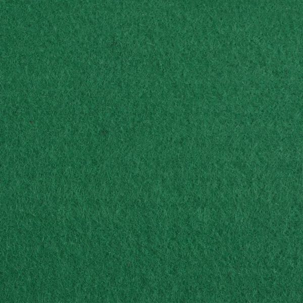 vidaXL Carpet Green 100% Polyester 1 x 78.7 in Heavy Weight Endurance
