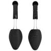 vidaXL Shoe Trees 5 Pairs Black EU 38-44 Plastic