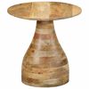 vidaXL Side Table Mango wood tones Solid mango wood Small Durable