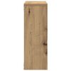 vidaXL Wall Shelf Artisan Oak Engineered Wood Medium Wall Shelf