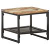 vidaXL Side Table Reclaimed Color, Black
