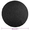 vidaXL Rug Anthracite 100% Polypropylene &Oslash; 78.7 in