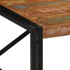 vidaXL Coffee Table Multicolor Solid reclaimed wood, powder-coated steel