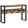 vidaXL Console Table Multicolour 120 x 33 x 75 cm solid reclaimed wood