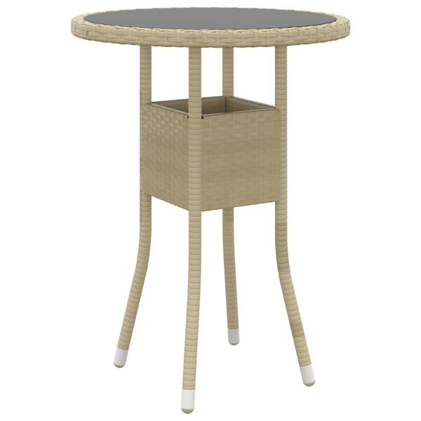 vidaXL Garden Dining Set Beige