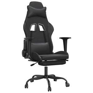 vidaXL Gaming Chair Black