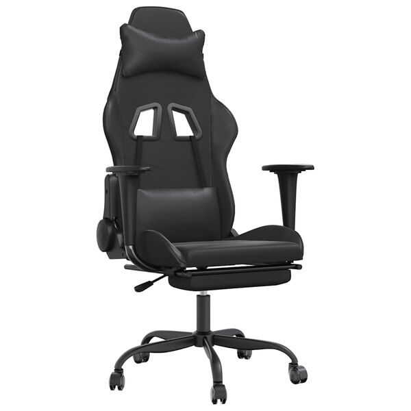 vidaXL Gaming Chair Black