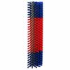 vidaXL Cattle Brushes Red and Blue 20 x 9 x 50 cm Plastic and Steel