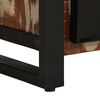 vidaXL Bedside Cabinet Set of 2 Multicolor Solid reclaimed wood, iron