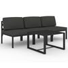 vidaXL Garden Lounge Set Anthracite