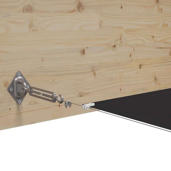 vidaXL Vertical Awning Anthracite Oxford fabric (100% polyester)