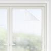 vidaXL Window Film Clear with frosted stripes PVC 0.9 x 50m Waterproof