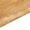 vidaXL Table Top 39.4"x11.8"x1" Rectangular Solid Wood Mango