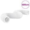 vidaXL Exhaust Duct PVC 19.7 ' Ø7.9 "