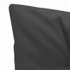 vidaXL Swing Chair Cushions 2 pcs Anthracite 19.7" Fabric