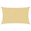 vidaXL Sun Shade Sail Sand 26.2x16.4' 100% Polyester Oxford