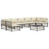 vidaXL Garden Lounge Set Anthracite