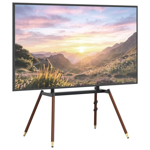 vidaXL Easel TV Stand for 37-86 Inch Screen Max VESA 15.75x23.62" 132.3 lb